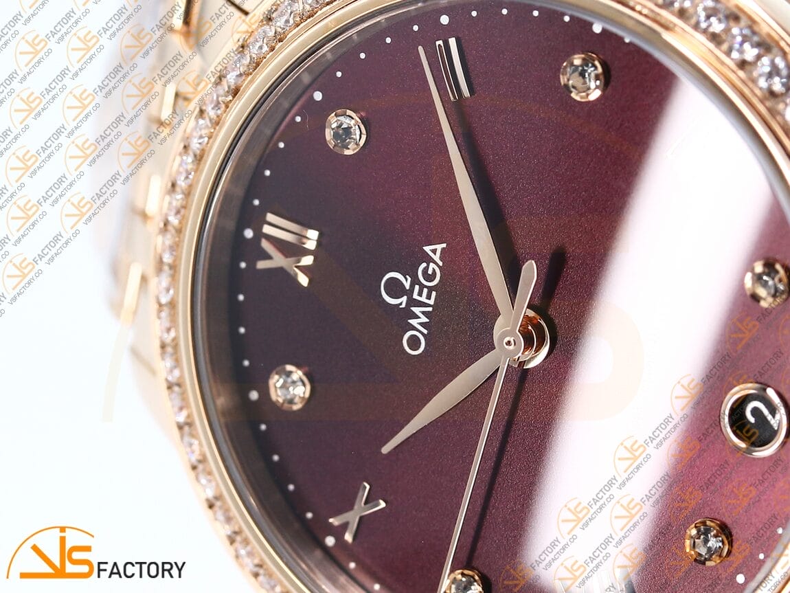 VSFactory (VSF) Omega De Ville Prestige 34mm Black Diamond Dial RG A8800 Movement - 图片 7