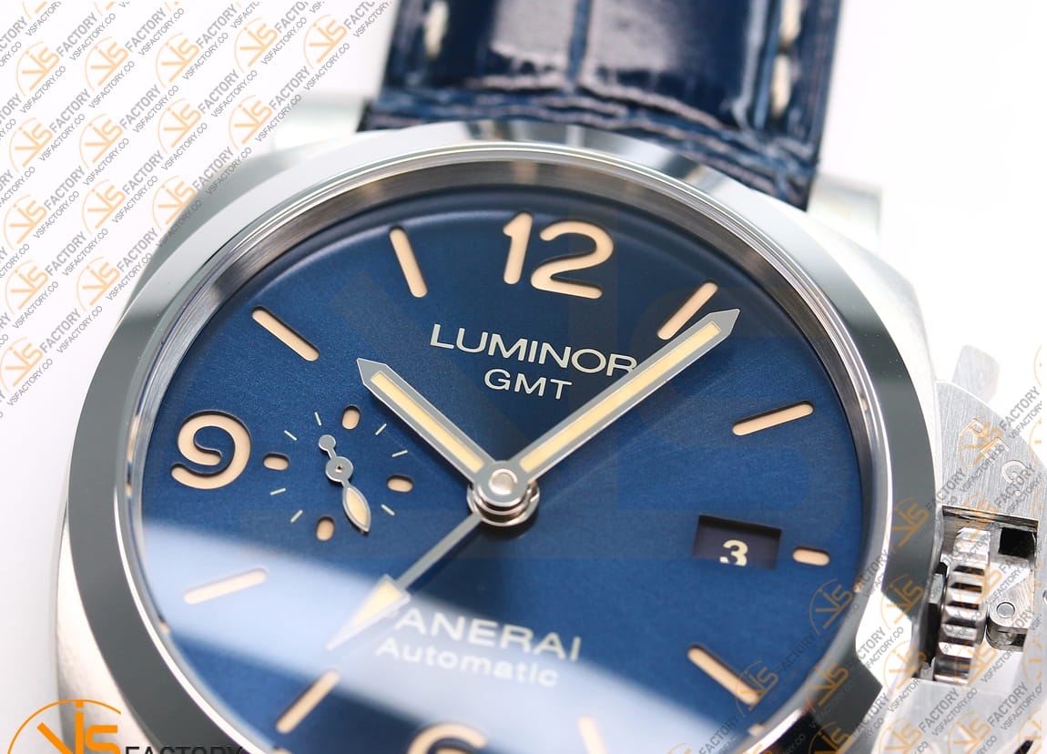 VS Factory Panerai PAM1033 Luminor GMT 44mm Steel Case P9011 Movement - 图片 7