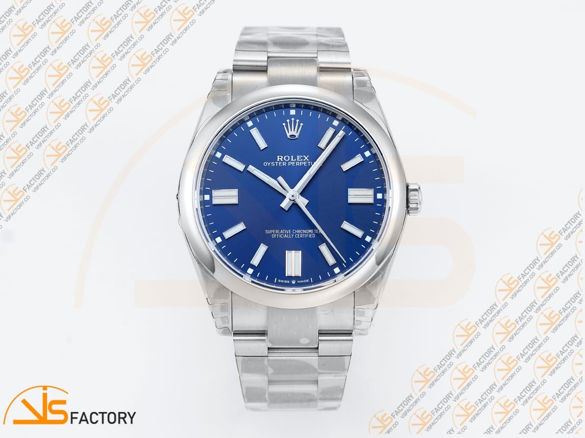 VS Factory Rolex Oyster Perpetual 124300 Blue Dial 904L Steel VS3235 Movement - 图片 3
