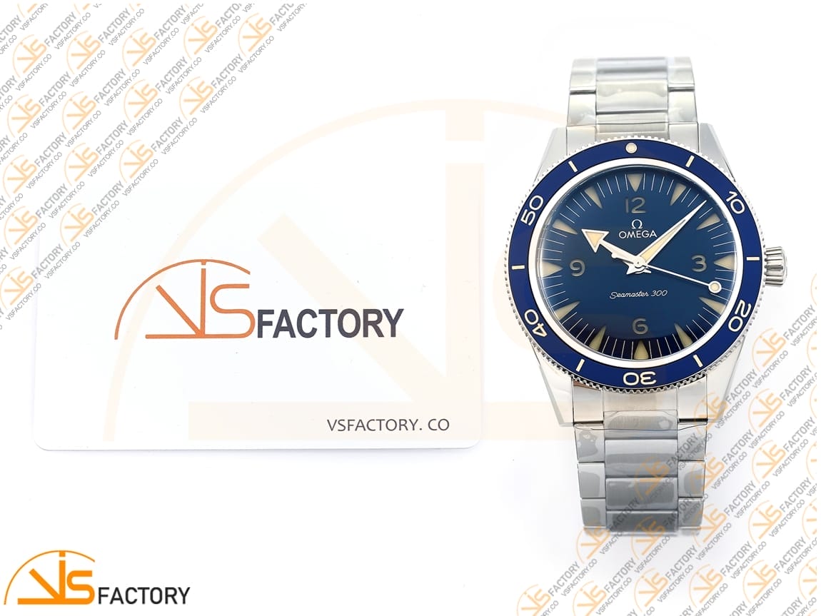 VSFactory (VSF) Omega Seamaster 300 Heritage Blue Dial Steel A8912 Movement - 图片 2