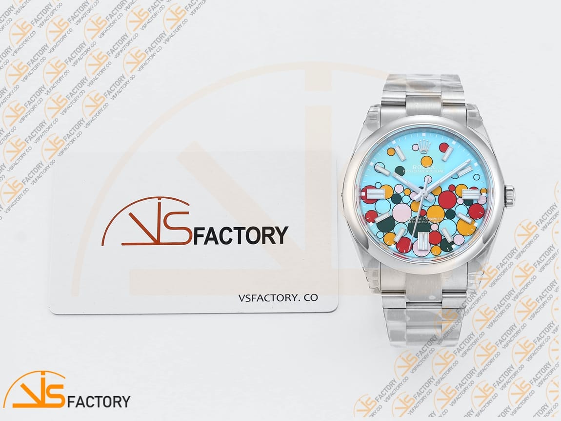 VS Factory Rolex Oyster Perpetual 124300 Celebration Dial 904L Steel VS3235 Movement - 图片 2
