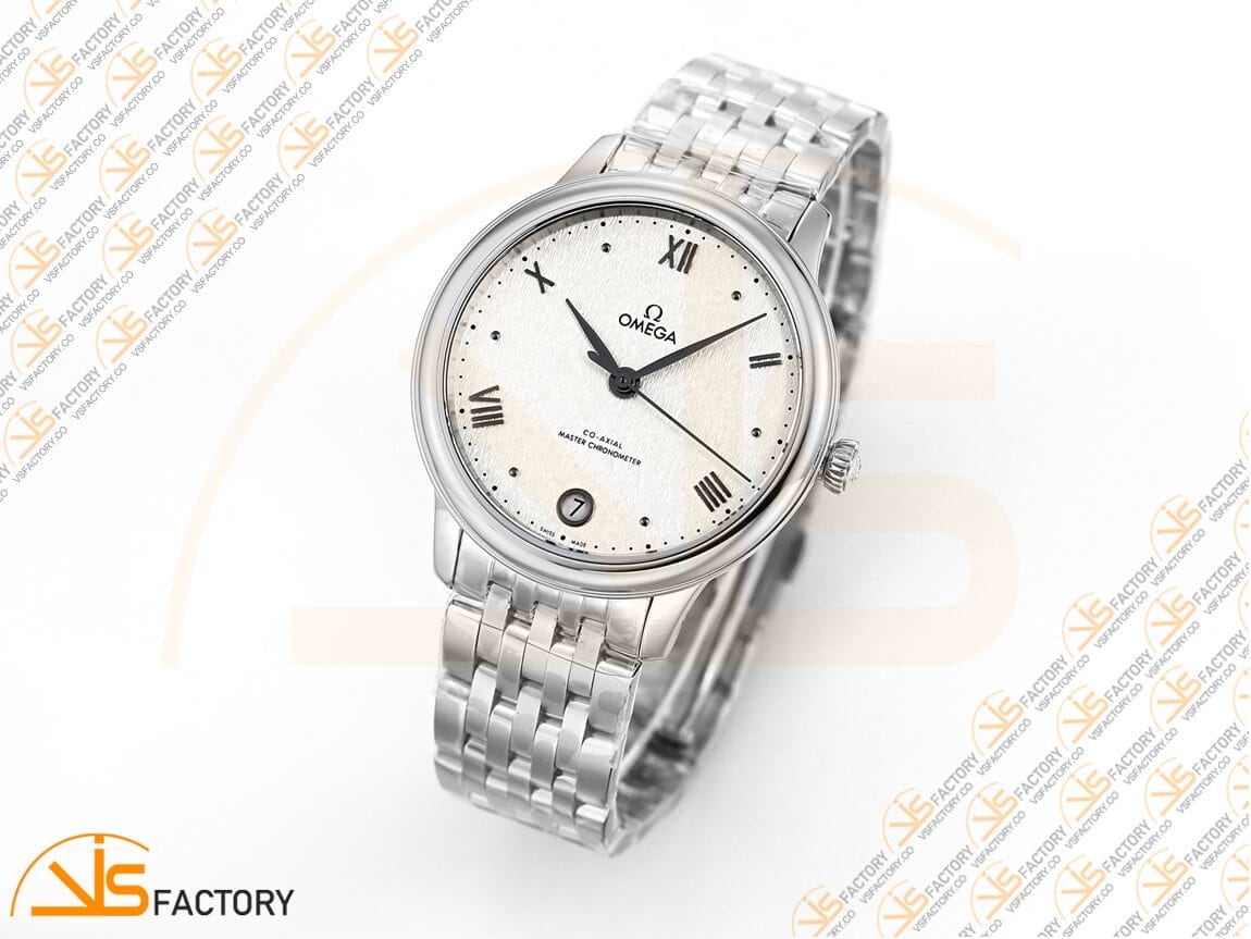 VSFactory (VSF) Omega De Ville Prestige 34mm Silver Dial Steel A8800 Movement - 图片 4