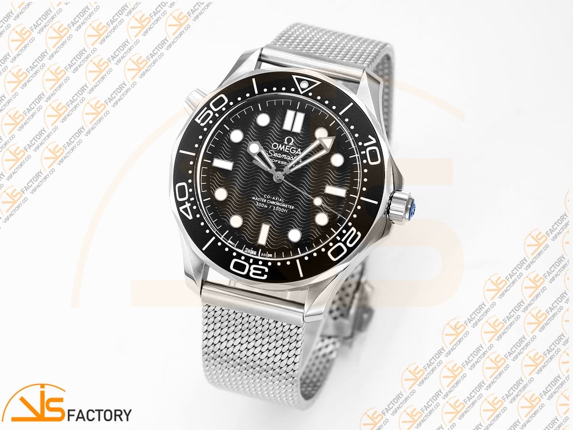 VSFactory (VSF) Omega Seamaster 300M Diver Black Dial Steel SA8806 Movement - 图片 4