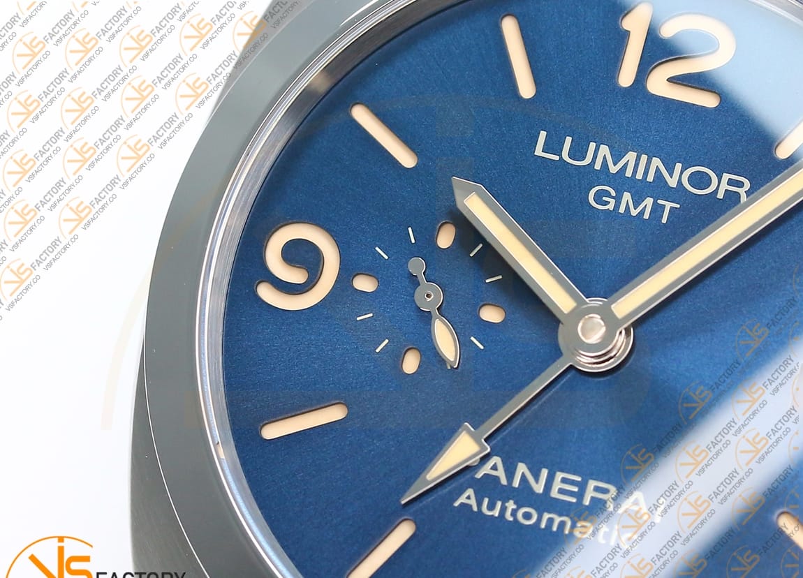 VS Factory Panerai PAM1033 Luminor GMT 44mm Steel Case P9011 Movement - 图片 8