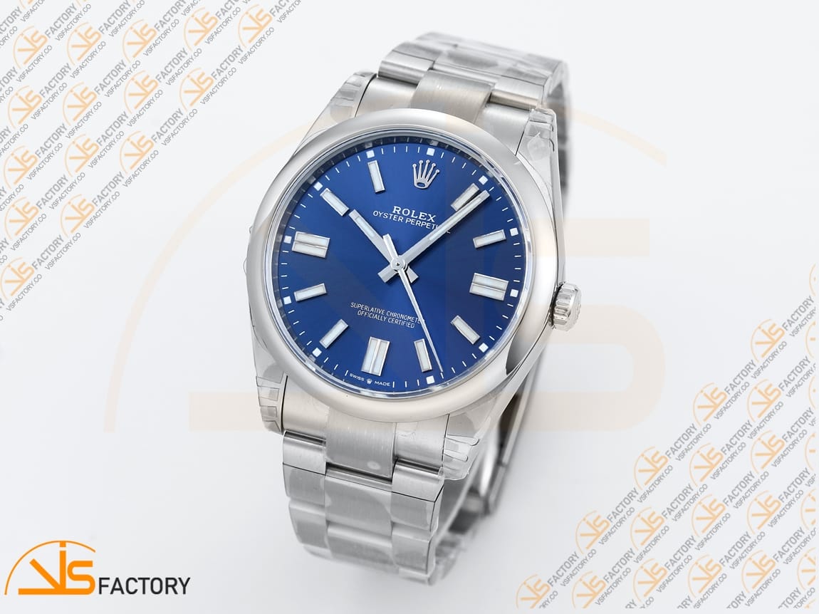 VS Factory Rolex Oyster Perpetual 124300 Blue Dial 904L Steel VS3235 Movement - 图片 4