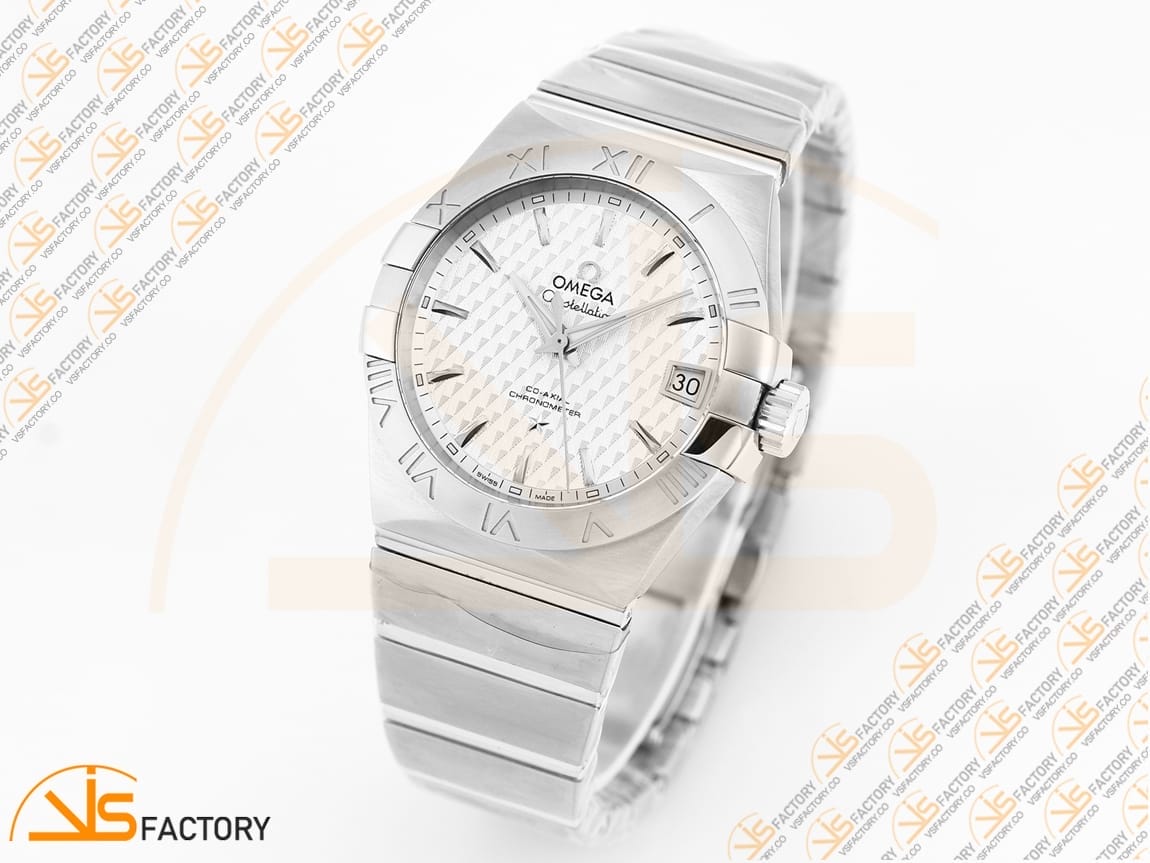 VSFactory (VSF) Omega Constellation Co-Axial 38mm Silver Dial Steel Asia 8500 Movement - 图片 4