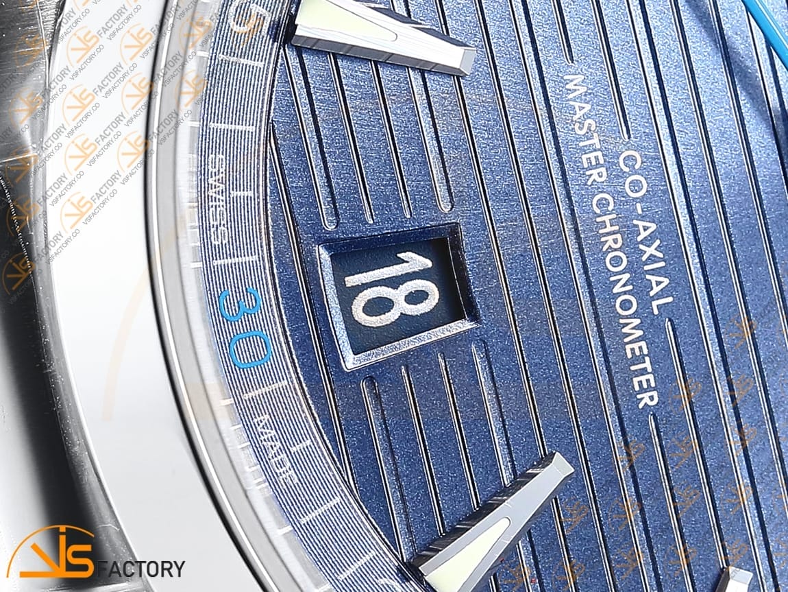 VSFactory (VSF) Omega Aqua Terra 150M Light Blue Dial Steel A8900 Movement - 图片 6
