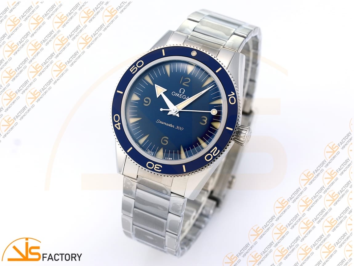 VSFactory (VSF) Omega Seamaster 300 Heritage Blue Dial Steel A8912 Movement - 图片 4