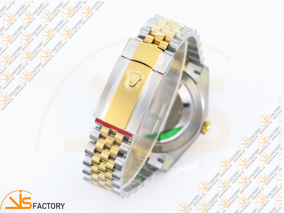VS Factory Rolex DateJust 41 126333 Yellow Gold Dial SS/YG VS3235 Movement - 图片 12