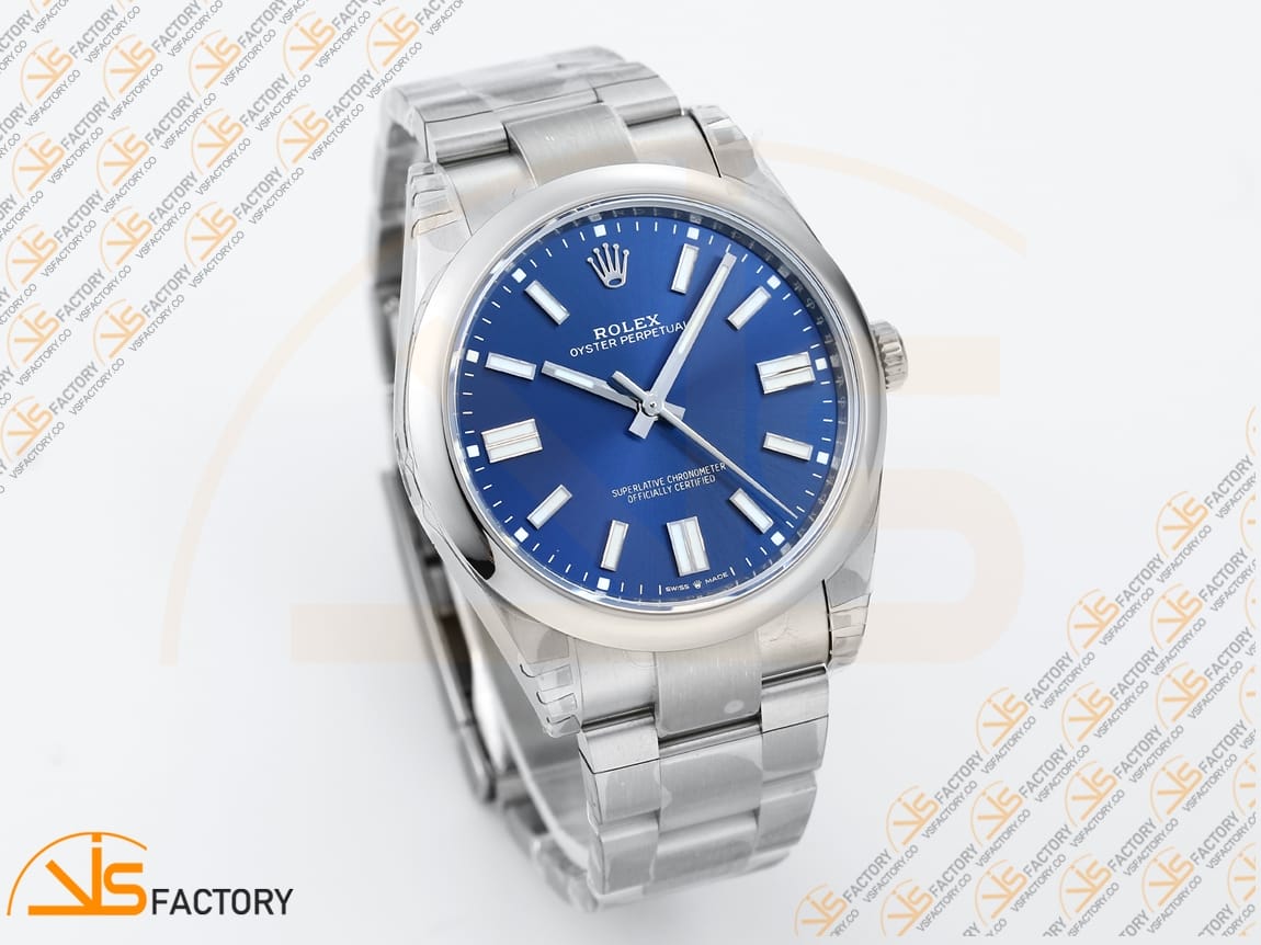 VS Factory Rolex Oyster Perpetual 124300 Blue Dial 904L Steel VS3235 Movement - 图片 5