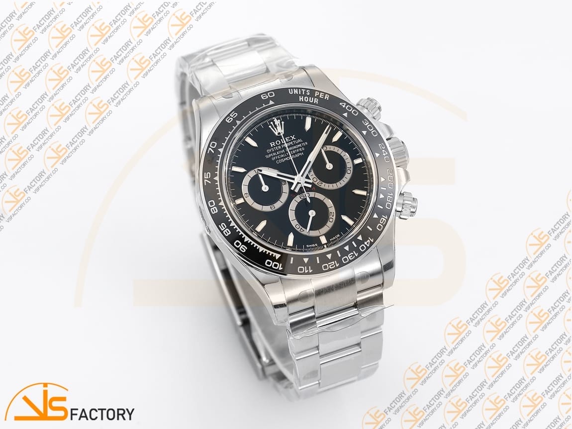 VSFactory (VSF) Rolex Daytona 126500 Black Dial 904L Steel DD4801 Movement - 图片 5