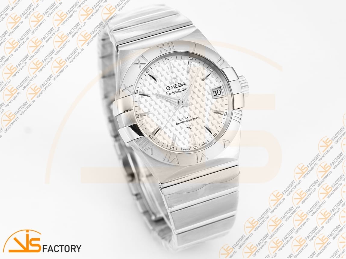 VSFactory (VSF) Omega Constellation Co-Axial 38mm Silver Dial Steel Asia 8500 Movement - 图片 5