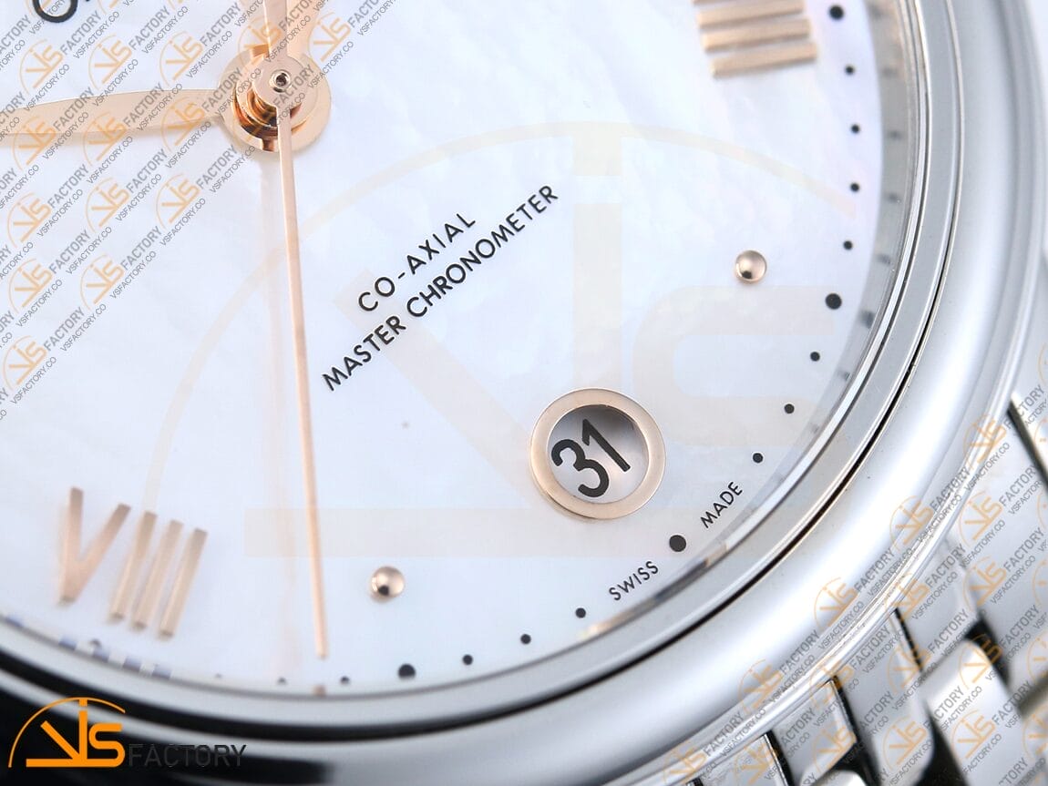 VSFactory (VSF) Omega De Ville Prestige 34mm MOP White Dial Steel A8800 Movement - 图片 6