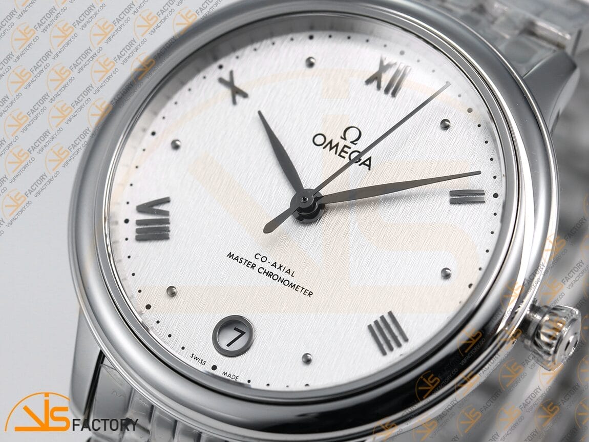 VSFactory (VSF) Omega De Ville Prestige 34mm Silver Dial Steel A8800 Movement - 图片 6