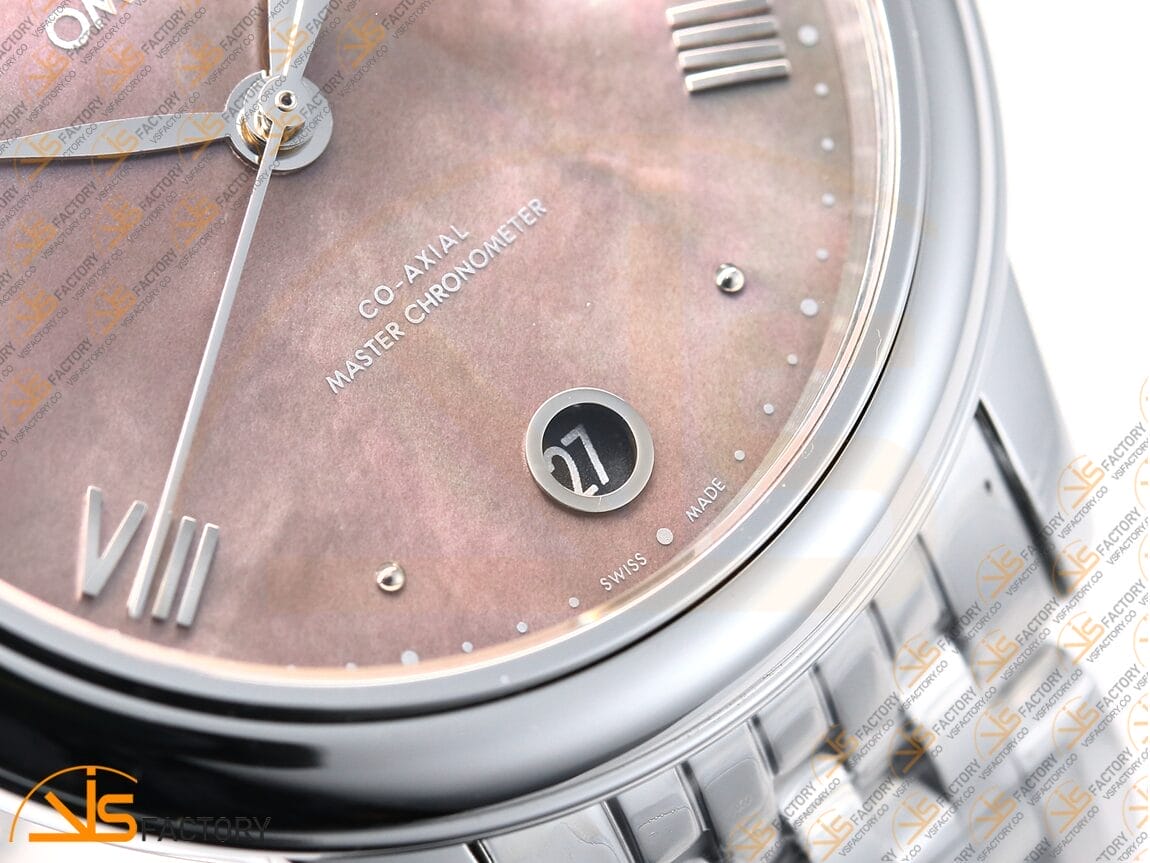 VSFactory (VSF) Omega De Ville Prestige 34mm Tahiti MOP Dial Steel A8800 Movement - 图片 6