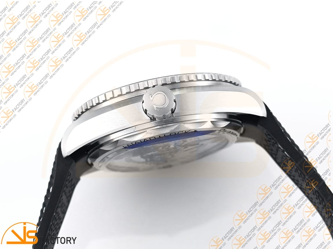 VSFactory (VSF) Omega Planet Ocean 43.5mm Gray Dial SS Case Gray Bezel Black Rubber Strap A8900 Movement - 图片 9