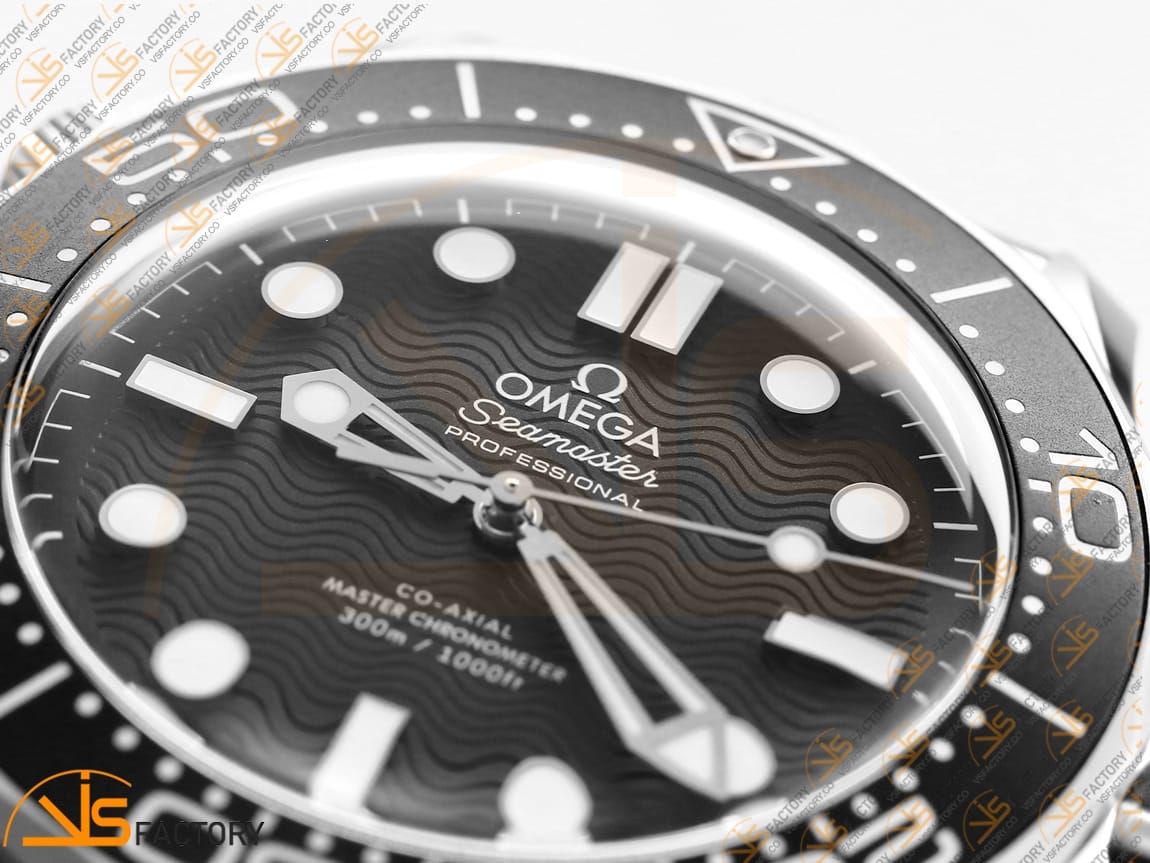 VSFactory (VSF) Omega Seamaster 300M Diver Black Dial Steel SA8806 Movement - 图片 8