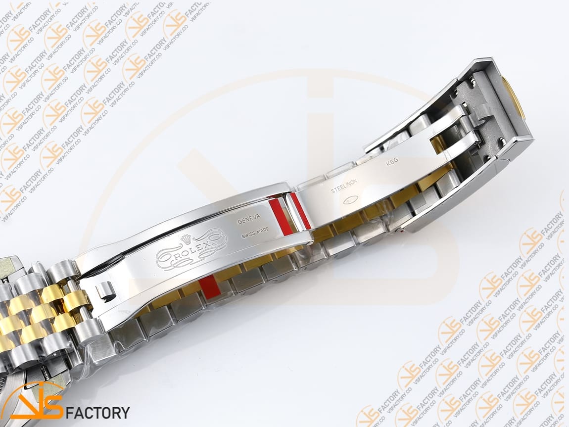 VS Factory Rolex DateJust 41 126333 Yellow Gold Dial SS/YG VS3235 Movement - 图片 10