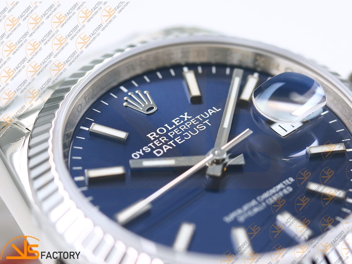 VS Factory Rolex DateJust 41 126334 Blue Dial 904L Steel VS3235 Movement - 图片 6