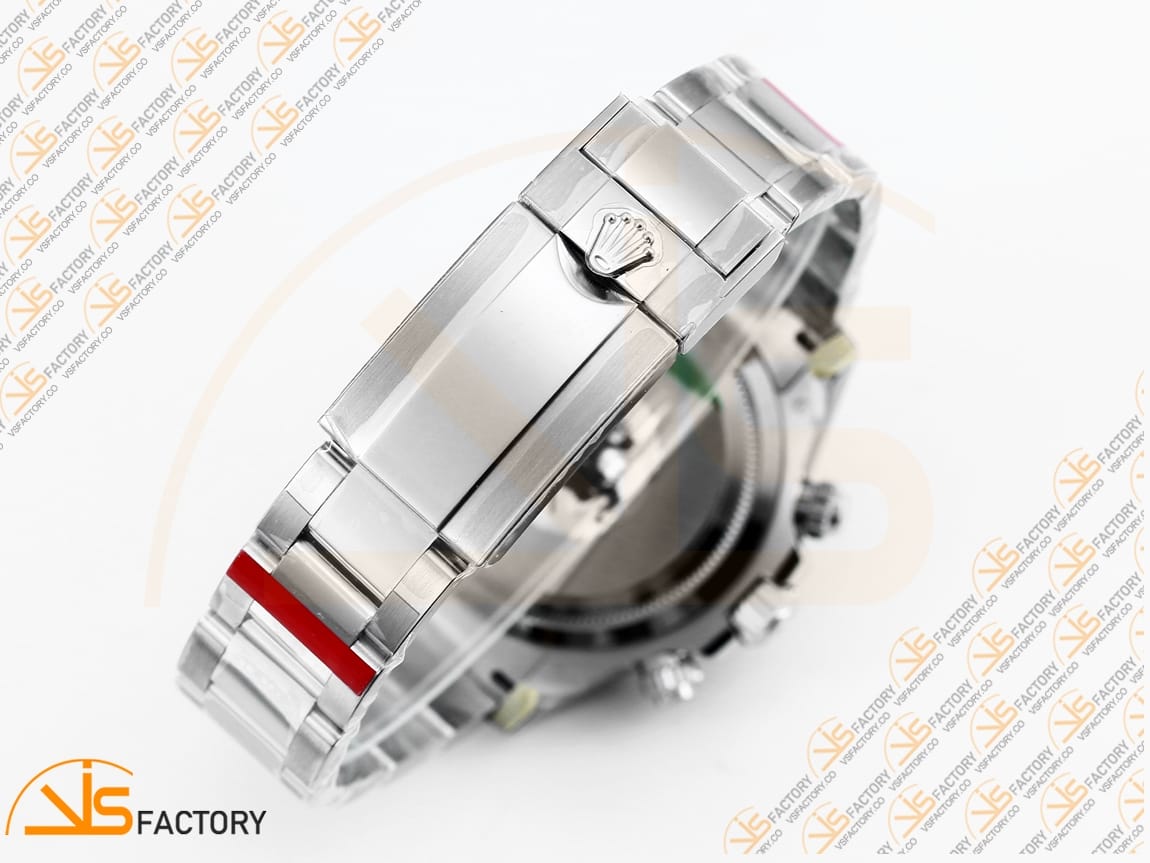 VS Factory Rolex Daytona 126509 Ice Black Dial Platinum Weighted VS4131 Movement - 图片 13