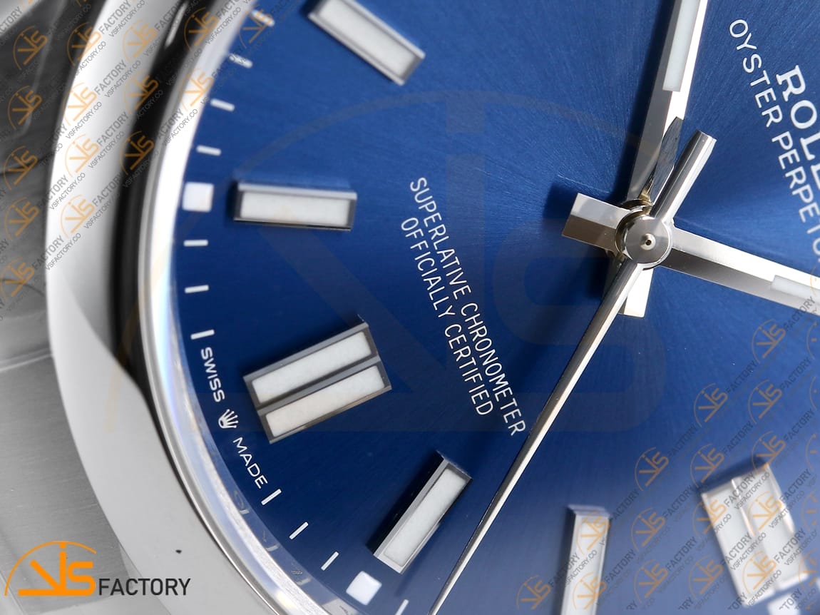 VS Factory Rolex Oyster Perpetual 124300 Blue Dial 904L Steel VS3235 Movement - 图片 6