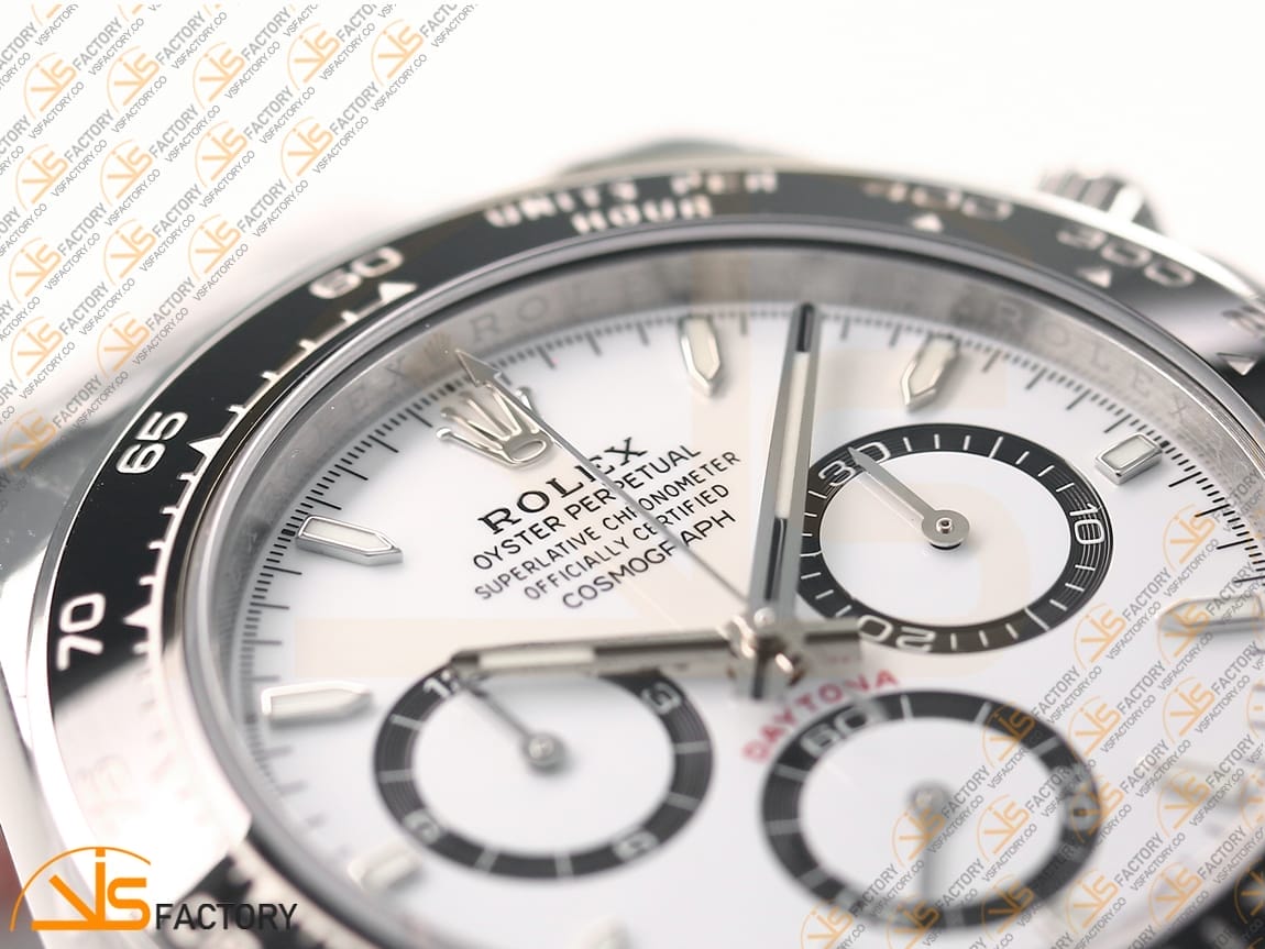VSFactory (VSF) Rolex Daytona 126500 White Dial 904L Steel DD4801 Movement - 图片 6
