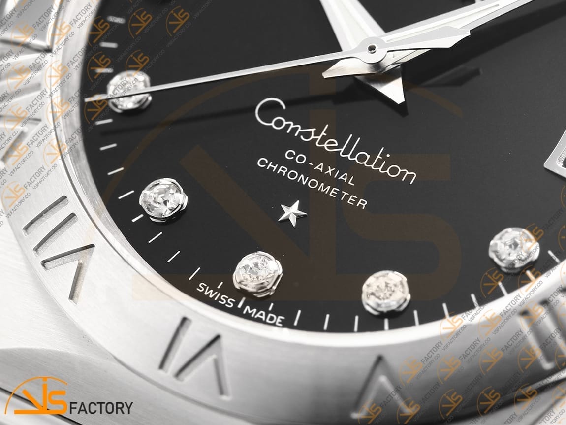 VSFactory (VSF) Omega Constellation 38mm Black Diamond Dial Steel Asia 8500 Movement - 图片 8