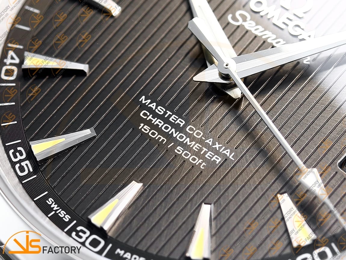 VSFactory (VSF) Omega Aqua Terra 150M Gray Textured Dial Steel A8500 Movement - 图片 6