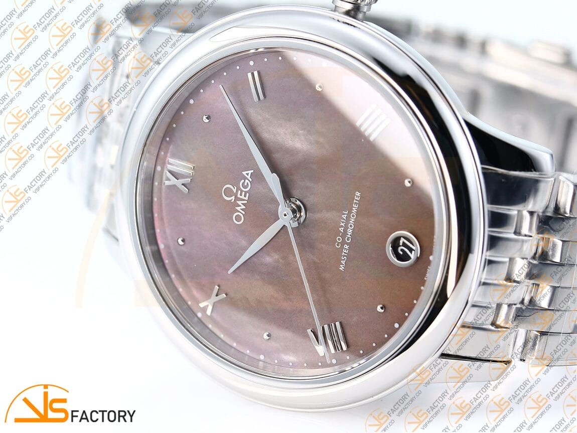 VSFactory (VSF) Omega De Ville Prestige 34mm Tahiti MOP Dial Steel A8800 Movement - 图片 7