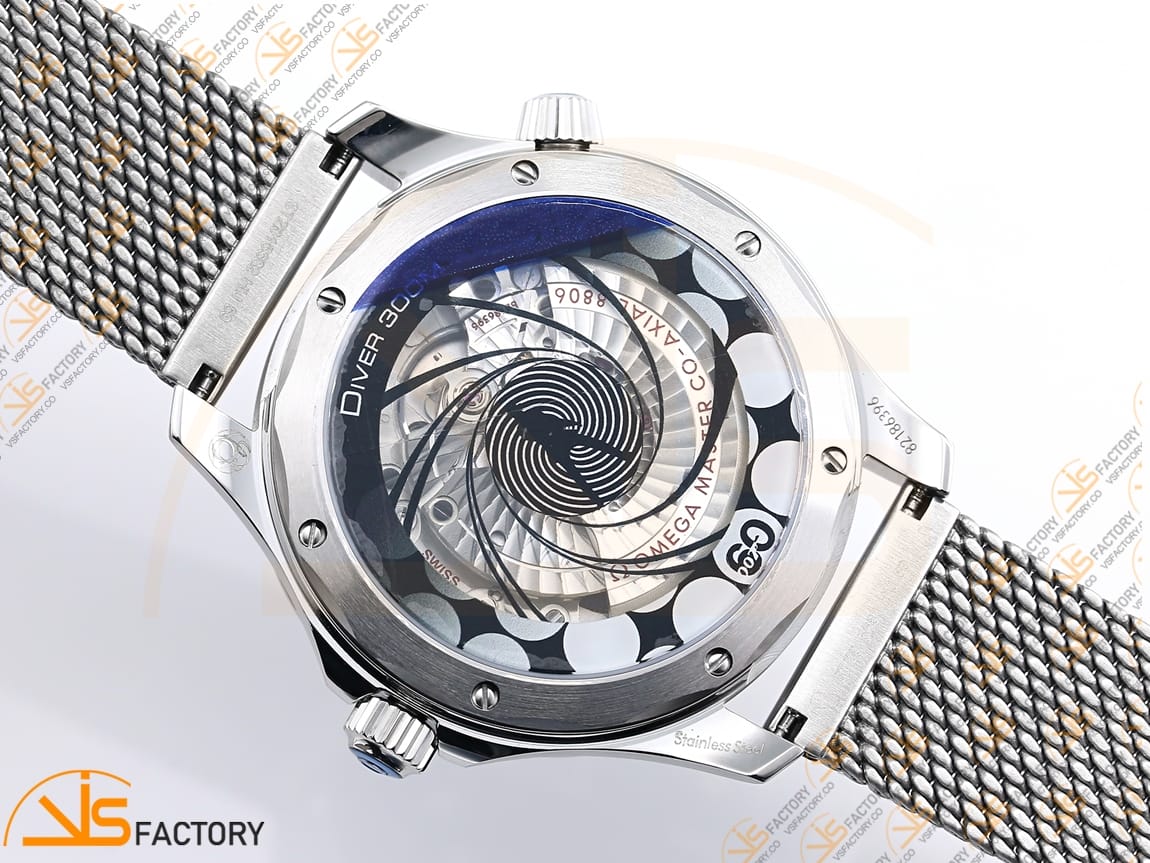 VSFactory (VSF) Omega Seamaster 300M 42mm James Bond 60th Anniversary Steel Mesh Bracelet A8806 Movement - 图片 12