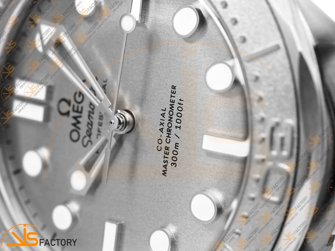 VSFactory (VSF) Omega Seamaster 300M Silver Surfer Silver Dial Steel A8806 Movement - 图片 7