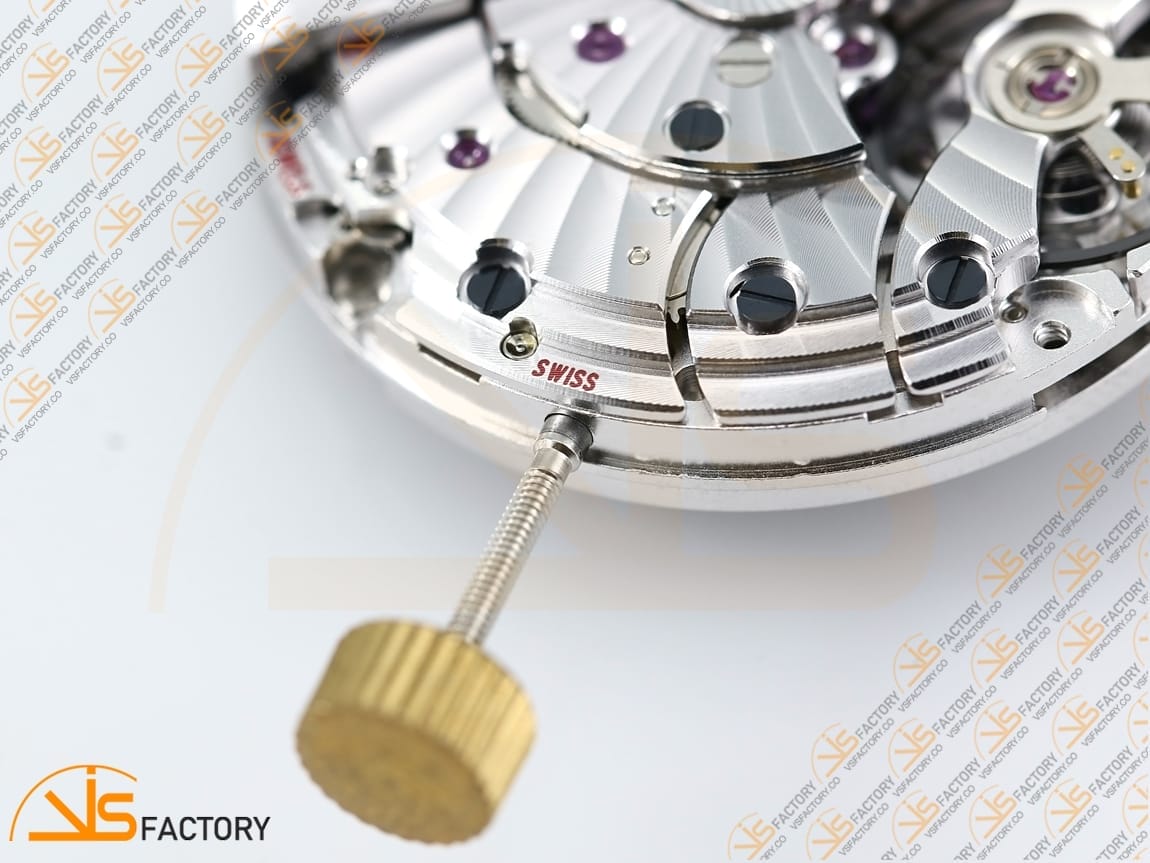 VSFactory (VSF) Omega Constellation Black Ceramic Black Dial YG Black Rubber A8900 Movement - 图片 21