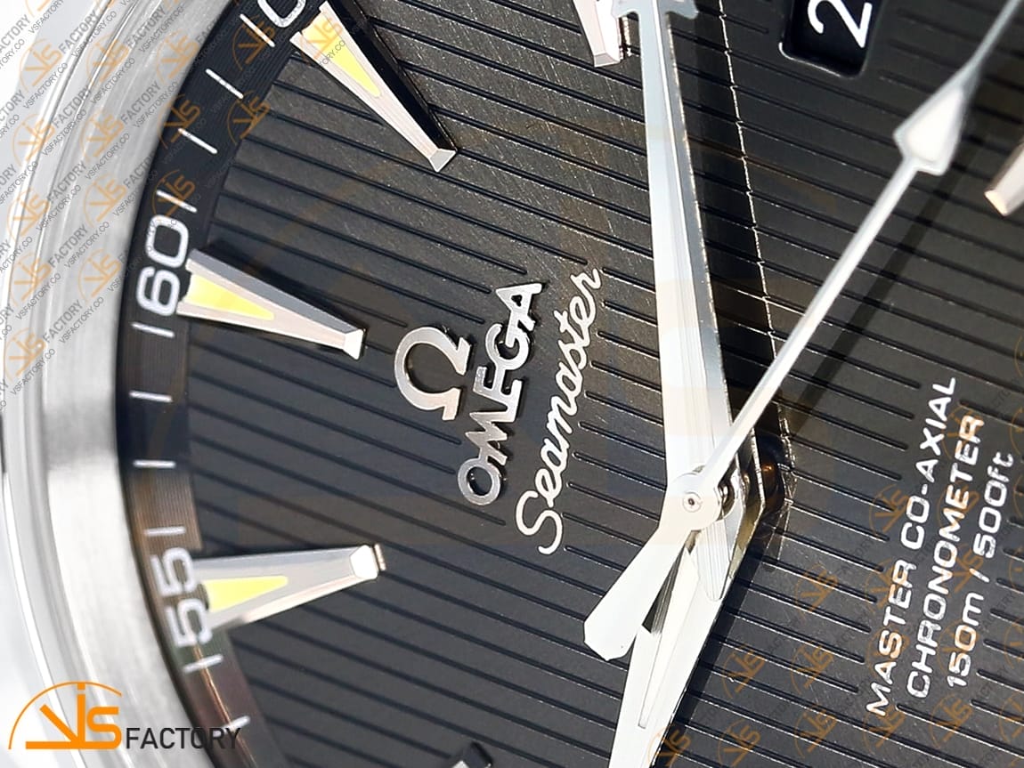 VSFactory (VSF) Omega Aqua Terra 150M Gray Textured Dial Steel A8500 Movement - 图片 7