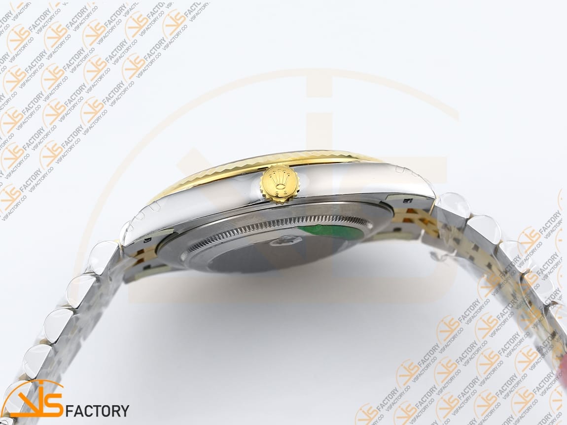 VS Factory Rolex DateJust 41 126333 Yellow Gold Dial SS/YG VS3235 Movement - 图片 8