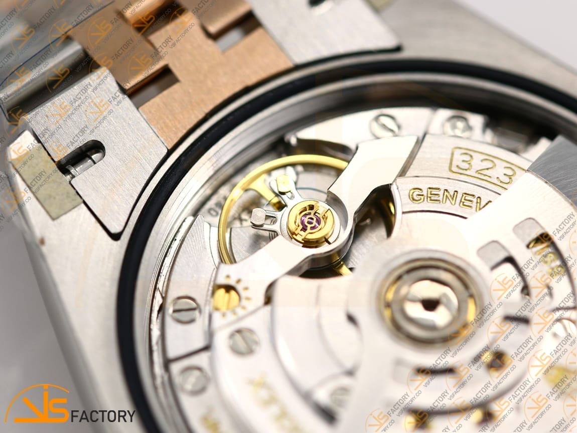 VSFactory (VSF) Rolex DateJust 36 116231 Gray Stick Dial 904L Steel and Rose Gold Jubilee Bracelet VS3235 Movement - 图片 23