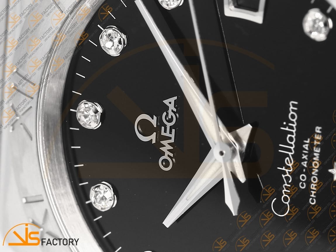 VSFactory (VSF) Omega Constellation 38mm Black Diamond Dial Steel Asia 8500 Movement - 图片 6