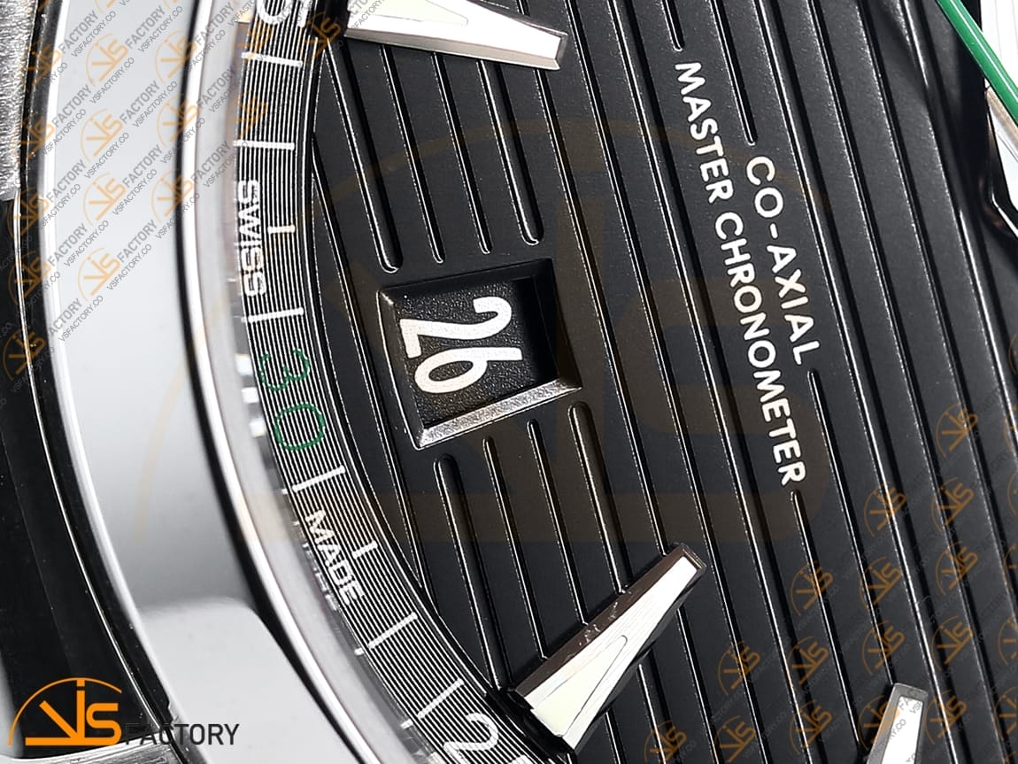 VSFactory (VSF) Omega Aqua Terra 150M Black Dial Green Hand Steel A8900 Movement - 图片 8