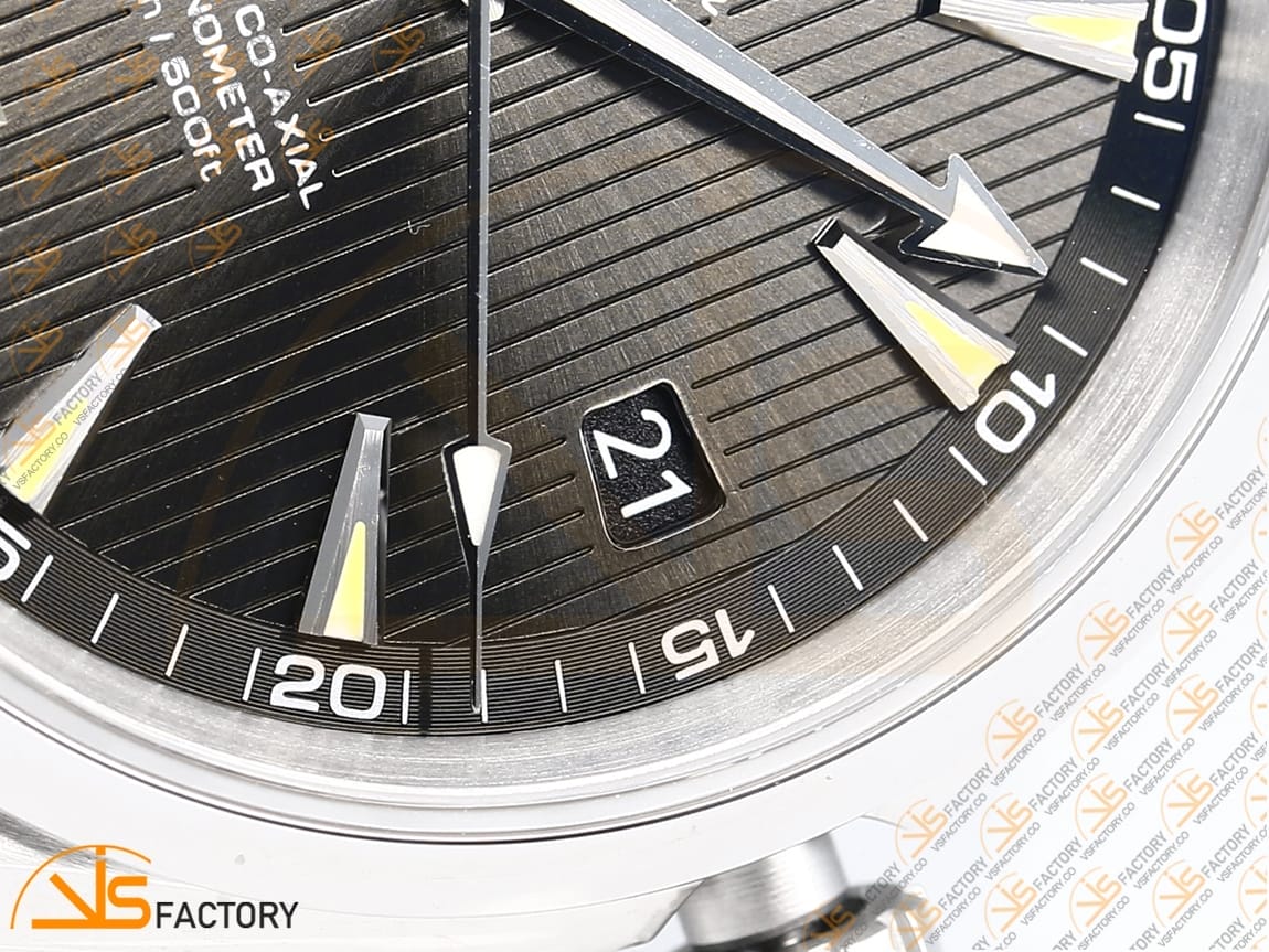 VSFactory (VSF) Omega Aqua Terra 150M Gray Textured Dial Steel A8500 Movement - 图片 8