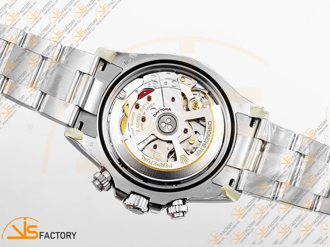 VS Factory Rolex Daytona 126509 Ice Black Dial Platinum Weighted VS4131 Movement - 图片 15