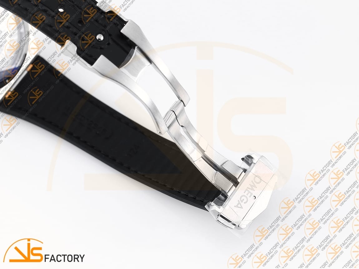 VSFactory (VSF) Omega Constellation Black Ceramic White Dial SSRG Black Rubber A8900 Movement - 图片 13