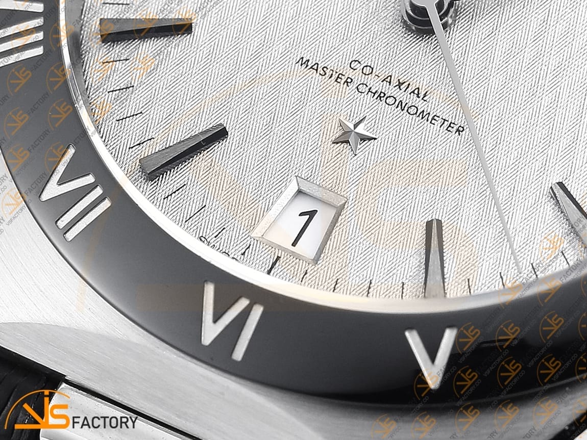 VSFactory (VSF) Omega Constellation Gray Dial Black Ceramic Steel A8900 Movement - 图片 8