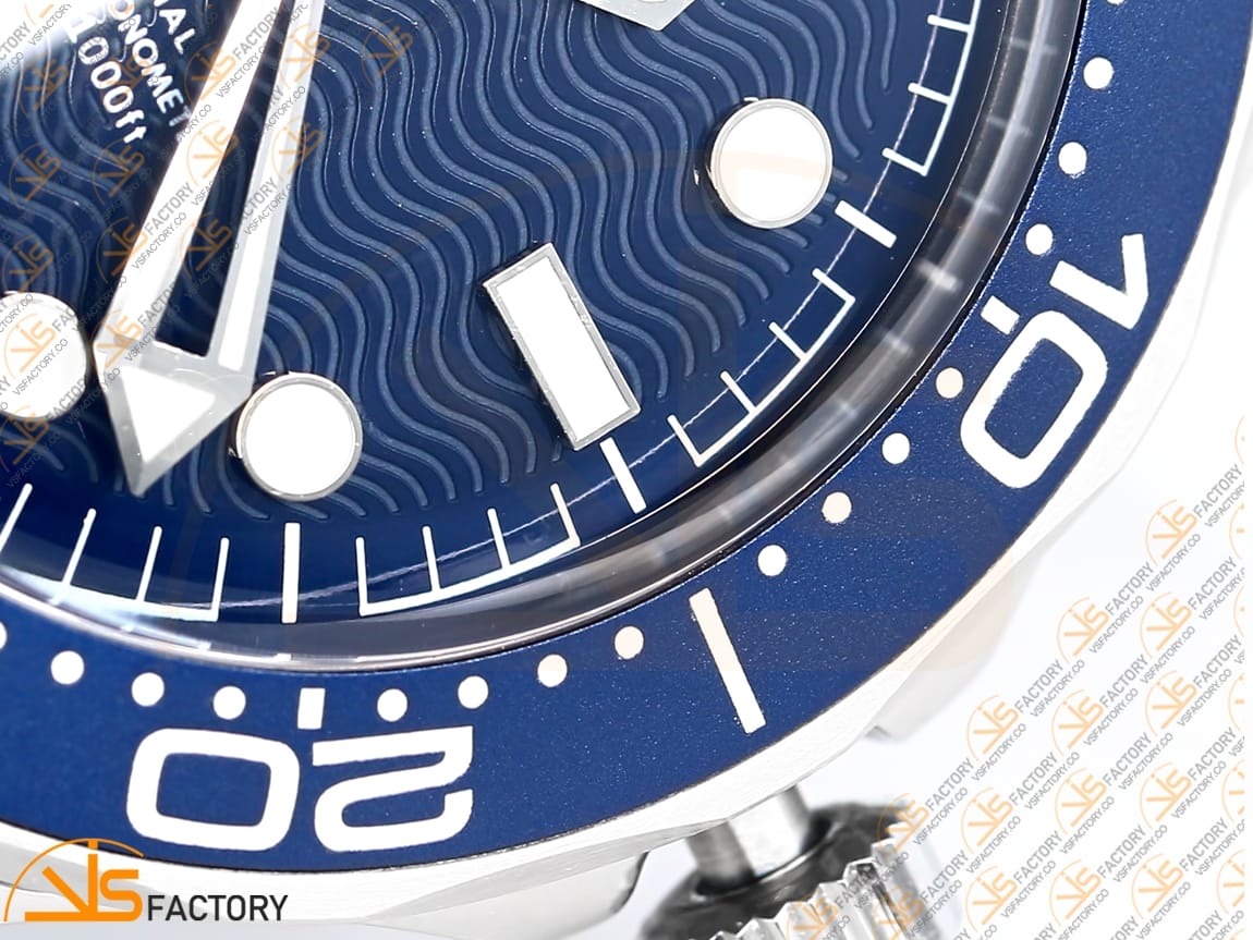 VSFactory (VSF) Omega Seamaster 300M 42mm James Bond 60th Anniversary Steel Mesh Bracelet A8806 Movement - 图片 7