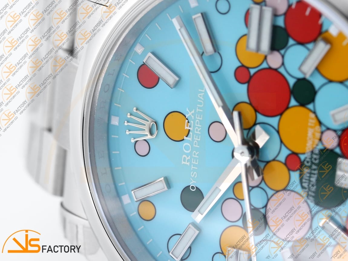 VS Factory Rolex Oyster Perpetual 124300 Celebration Dial 904L Steel VS3235 Movement - 图片 7