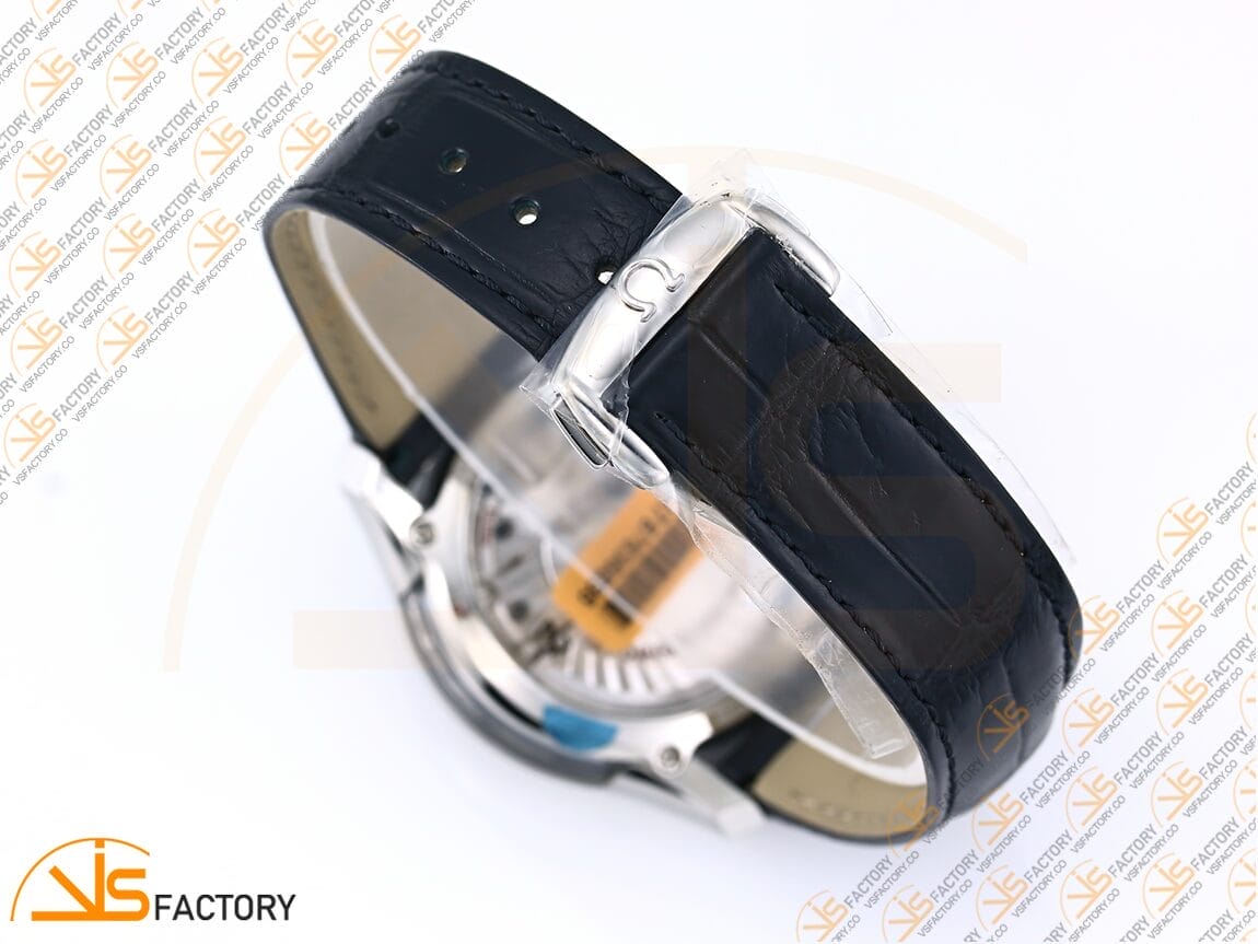 VSFactory (VSF) Omega De Ville Hour Vision 41mm Black Silver Dial Steel A8500 Movement - 图片 13
