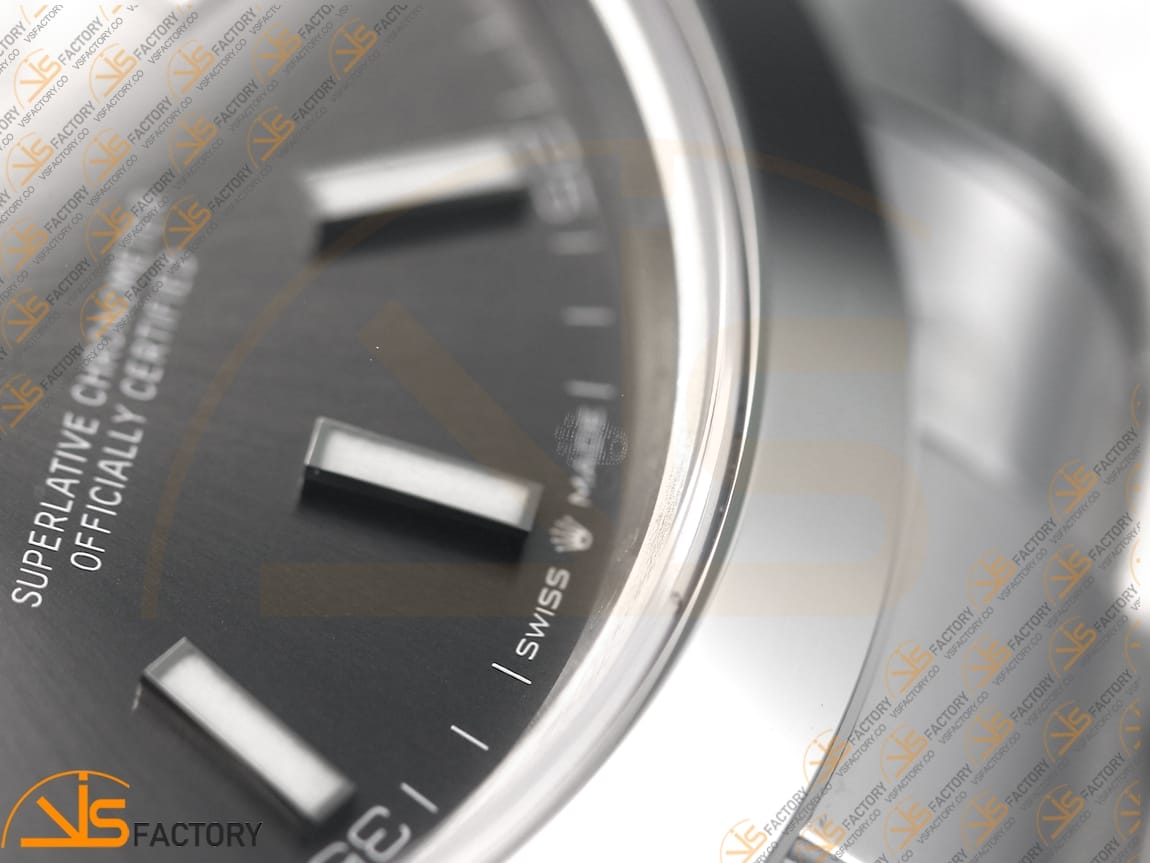 VS Factory Rolex DateJust 41 126330 Gray Dial 904L Steel VS3235 Movement - 图片 10