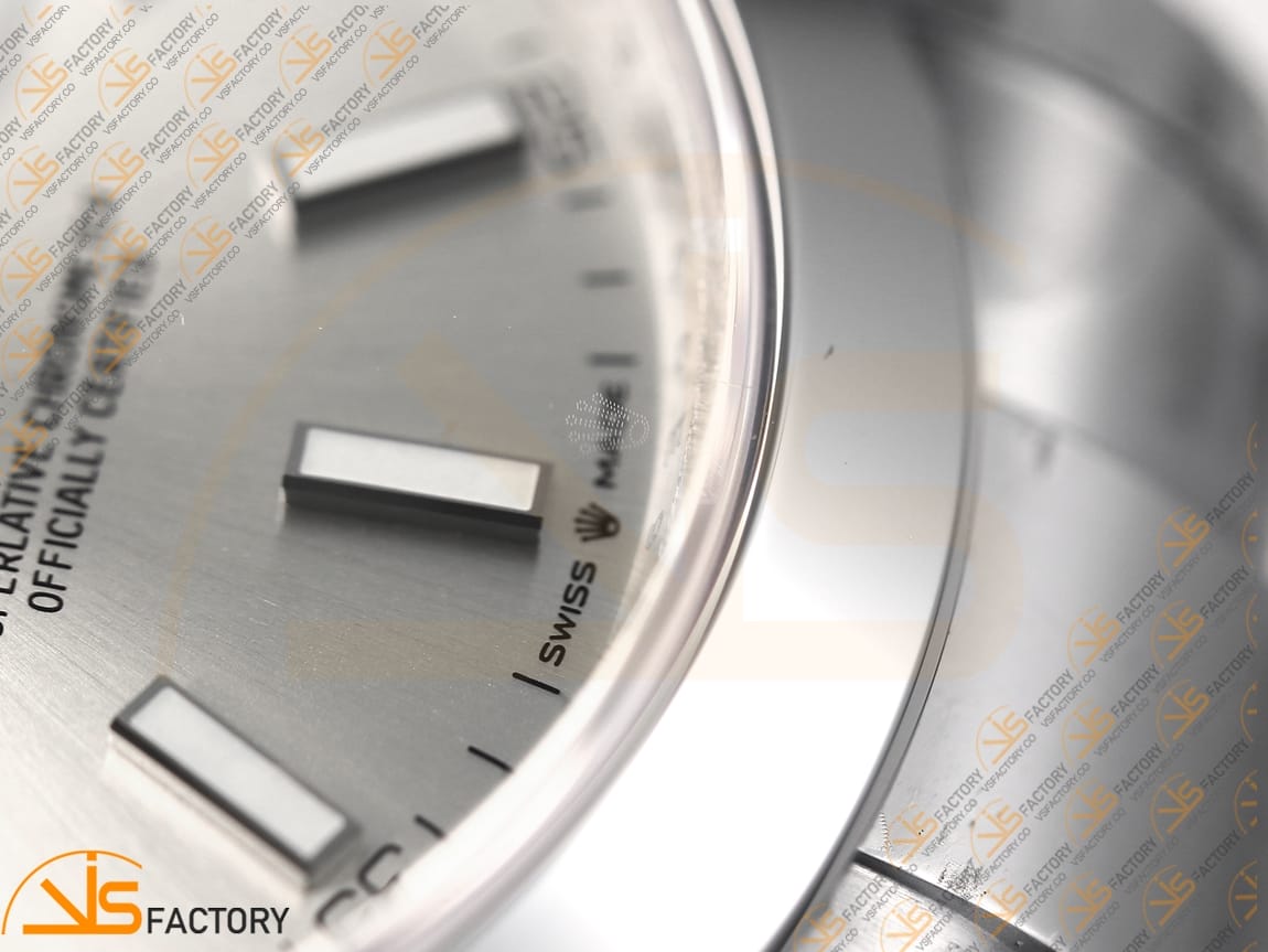 VS Factory Rolex DateJust 41 126330 Silver Dial 904L Steel VS3235 Movemen - 图片 10