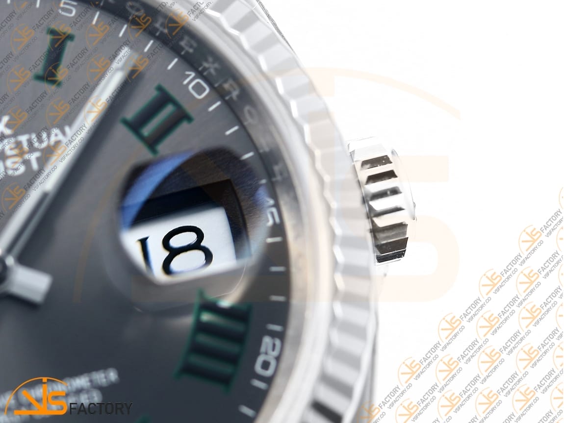 VSFactory (VSF) Rolex Datejust 36 116234 Gray Green Roman Dial – 904L Steel / VS3235 Movement - 图片 9