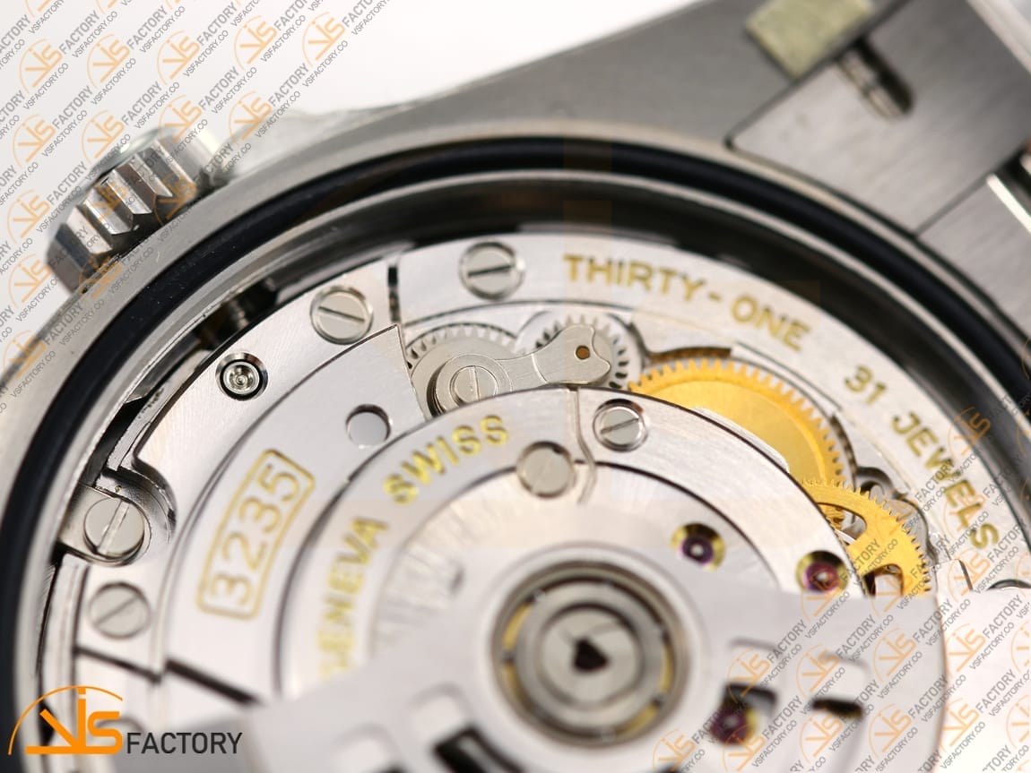 VSFactory (VSF) Rolex DateJust 36 116234 Black Diamonds Dial 904L Steel Jubilee Bracelet VS3235 Movement - 图片 24