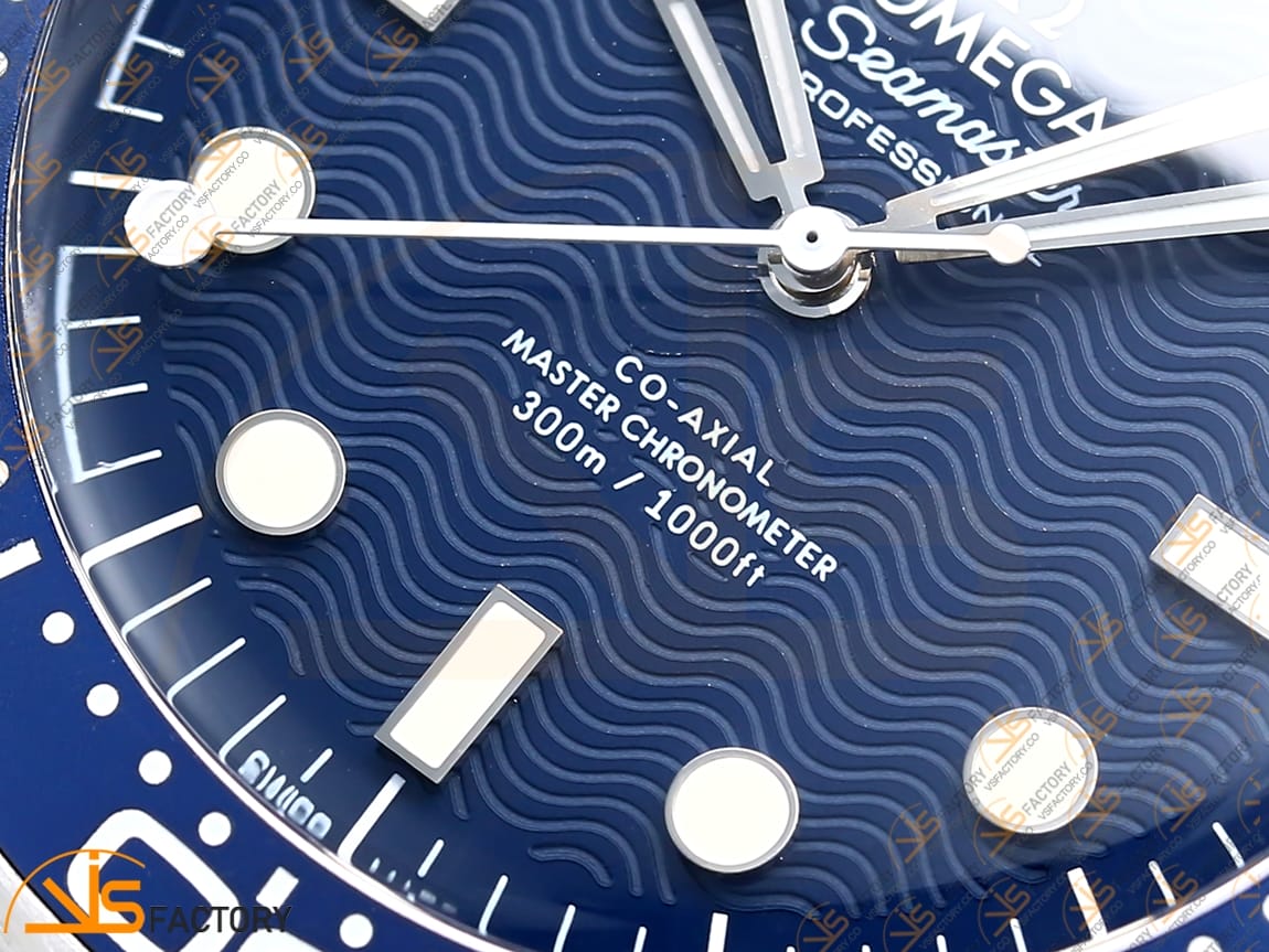 VSFactory (VSF) Omega Seamaster 300M 42mm James Bond 60th Anniversary Steel Mesh Bracelet A8806 Movement - 图片 6