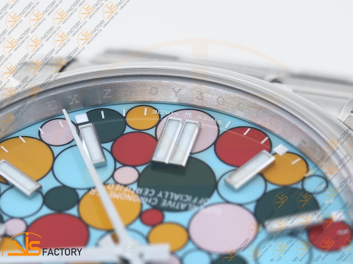 VS Factory Rolex Oyster Perpetual 124300 Celebration Dial 904L Steel VS3235 Movement - 图片 6